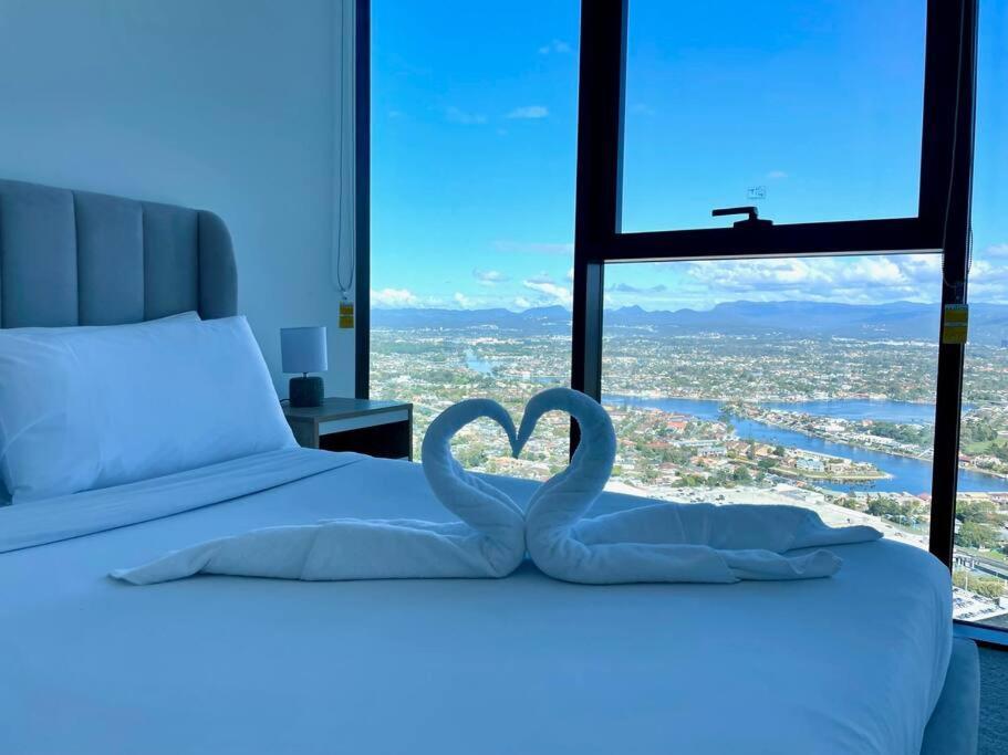 Ferienwohnung New Impressive 180° River View 1 Bed Apt With Pool 47F Gold Coast Exterior foto